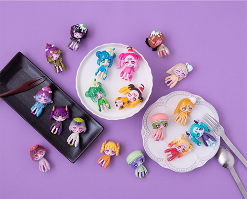 スイーツをモチーフにしたちょっぴりダークで可愛いガシャポン&reg;のオリジナルシリーズ『VIRUSWEETS（ウイルスイーツ）』が日経トレンディが選ぶ「業界別ヒット2025 玩具部門」に選出！