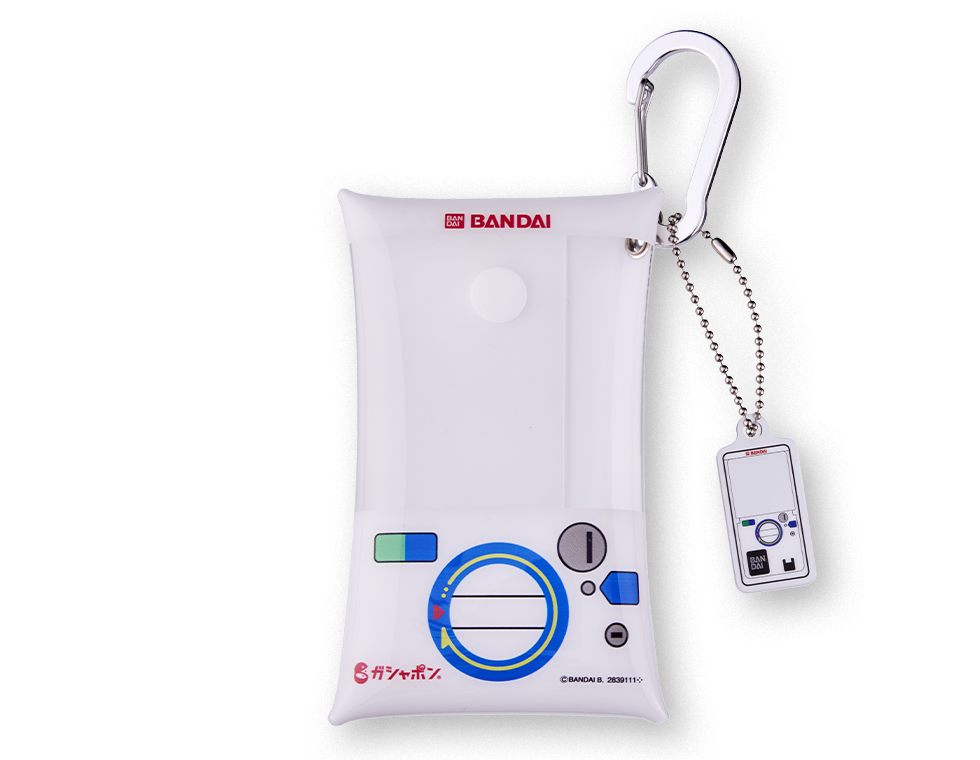 ガシャポン® 公式 ガシャ活専用 チャーム付きクリアケース