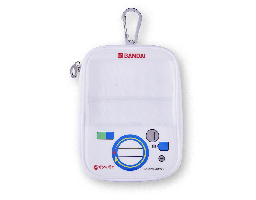 ガシャポン® 公式 ガシャ活専用 クリアポーチ