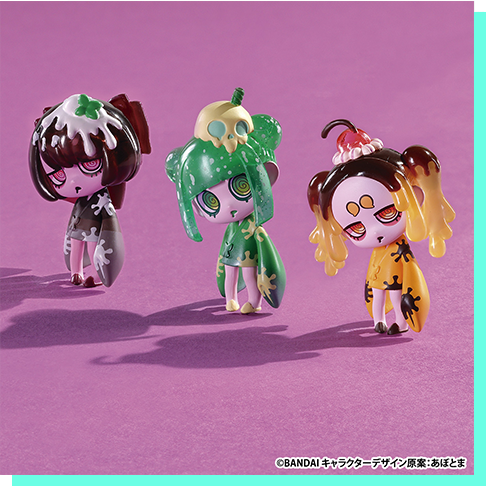 ガシャポンに超夢中展2025先行 バンダイナムコオフィシャルショップ限定商品 VIRUSWEETS figure collection ~special edition~