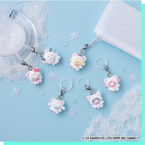 めじるしアクセサリー サンリオキャラクターズ ～ふわふわスノー～