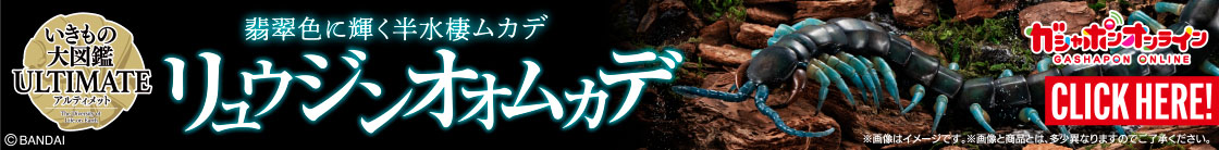 いきもの大図鑑 アルティメット リュウジンオオムカデ