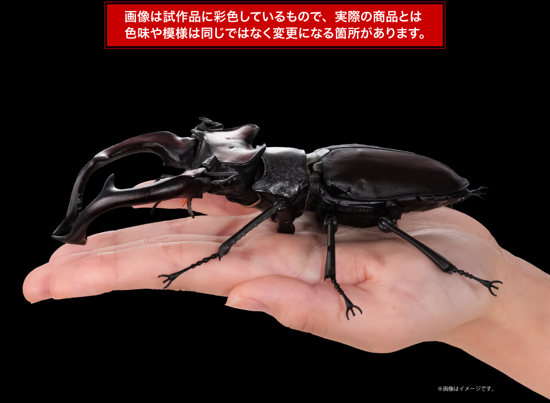 画像は試作品に彩色しているもので、実際の商品とは色味や模様は同じではなく変更になる箇所があります。