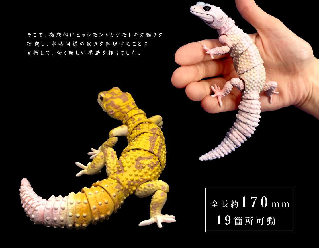全長約170mm 19箇所可動