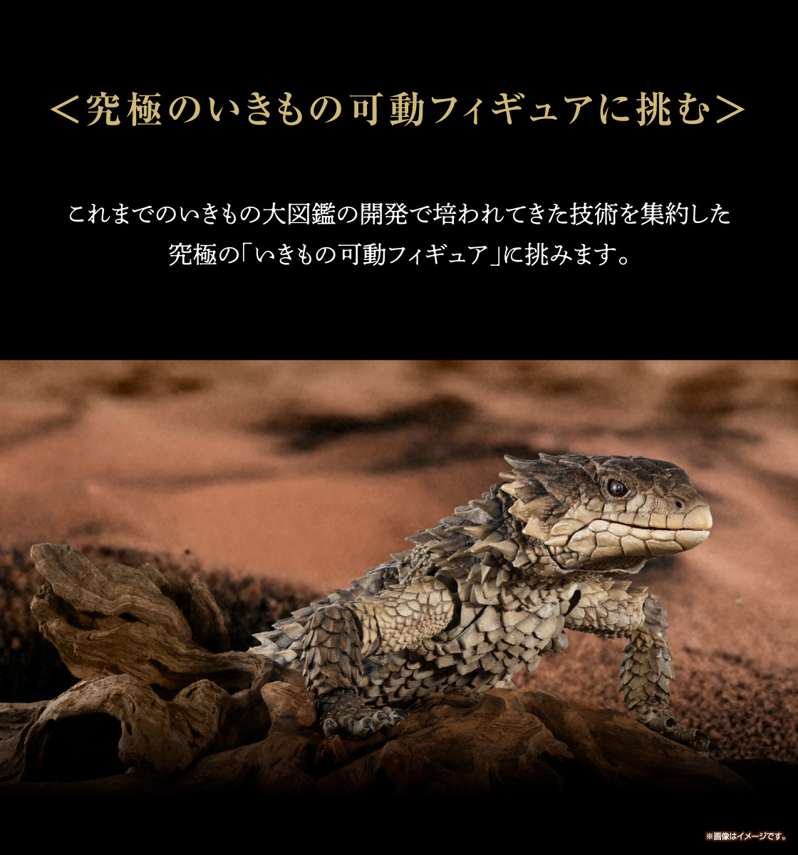 ＜究極のいきもの可動フィギュアに挑む＞