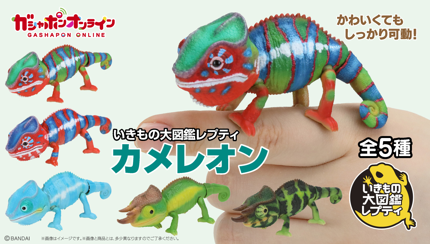 いきもの大図鑑レプティ カメレオン