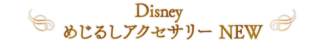 Disney めじるしアクセサリー NEW