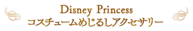 Disney Princess コスチュームめじるしアクセサリー