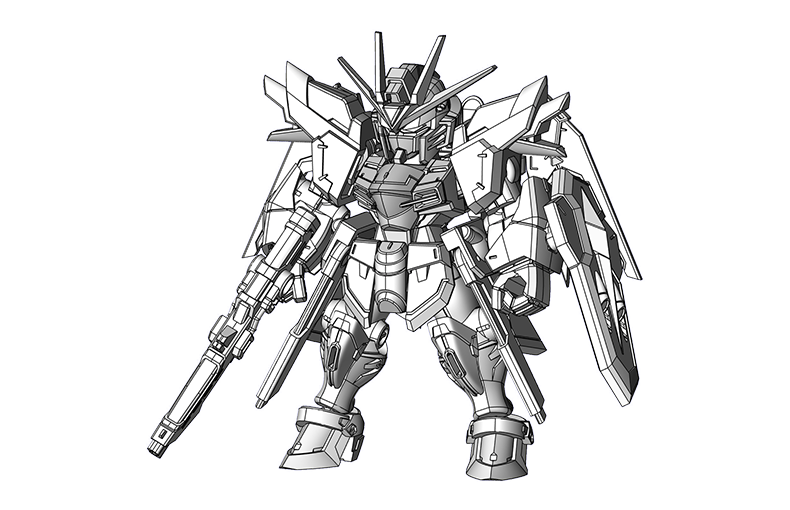 モビルスーツアンサンブル 引退品 組立済 27弾の組み立て方|機動戦士ガンダム モビルスーツ アンサンブル
