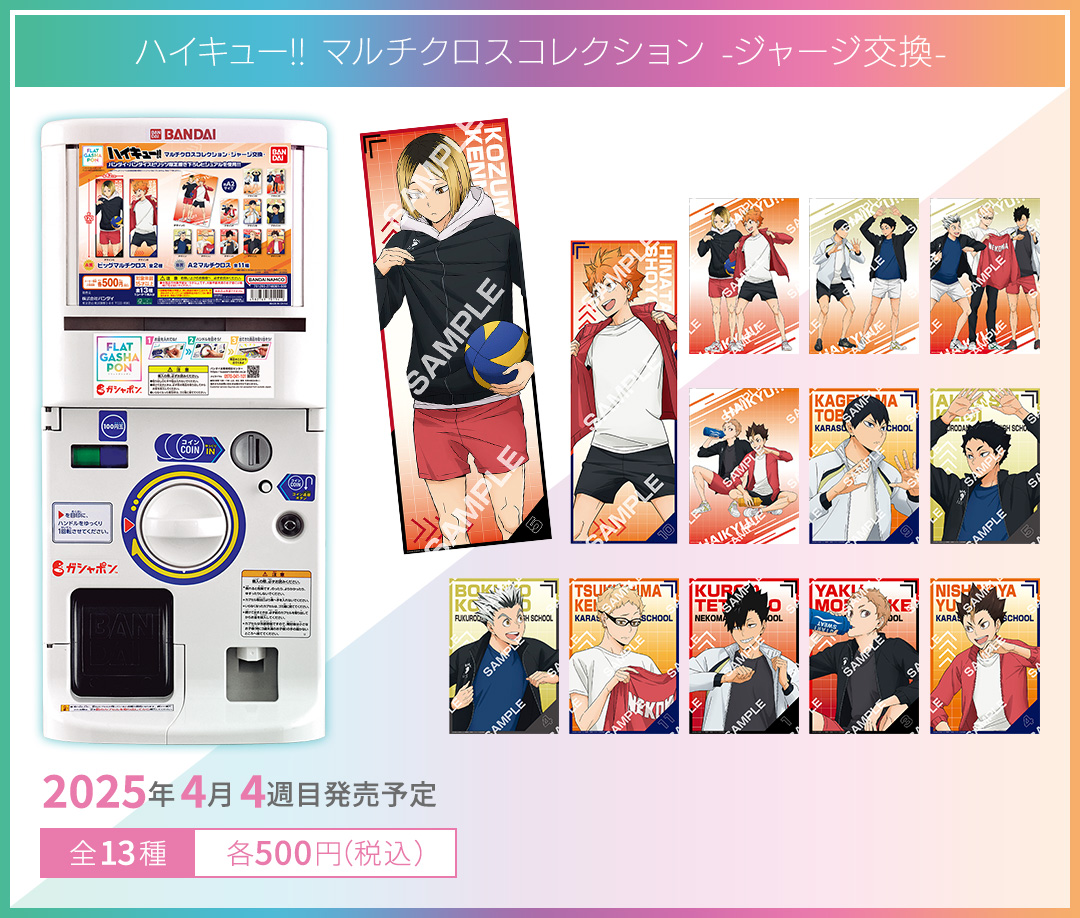 ハイキュー!! マルチクロスコレクション -ジャージ交換-