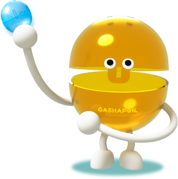 ガシャポン キャラクターイラスト