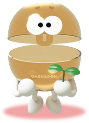 ガシャポン キャラクターイラスト