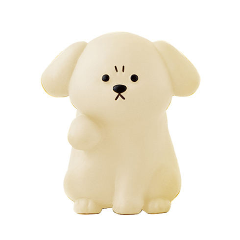 怒っておててが出ちゃったわんちゃん