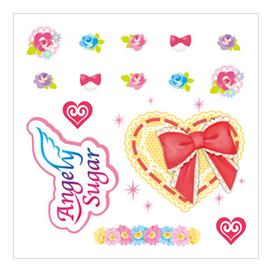 アイカツ！ ボディペイントシール｜ガシャポンオフィシャルサイト