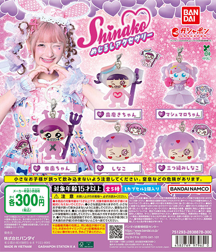 しなこ めじるしアクセサリー