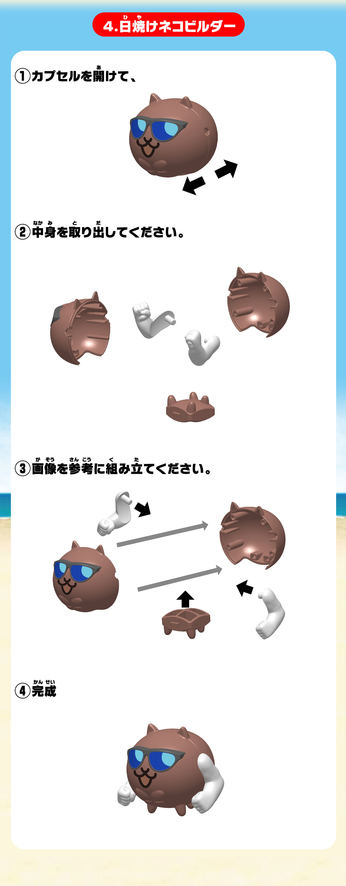 日焼けネコビルダー