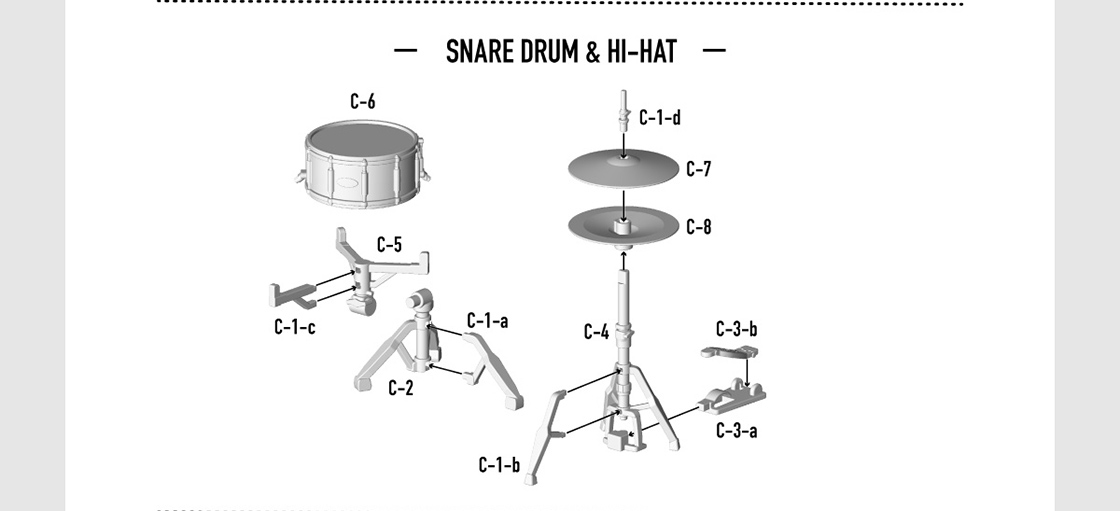 SNARE DRUM&HI-HAT