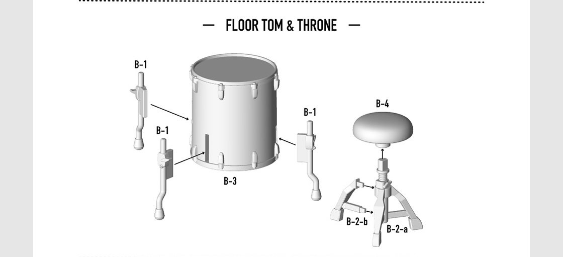 FLOOR TOM&THRONE