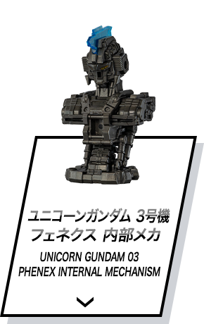 ユニコーンガンダム3号機 フェネクス 内部メカ