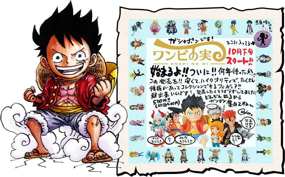 高い素材】 在庫品 From TV animation ONE PIECE ワンピの実 第十一