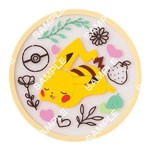 【フラットガシャポン】ポケットモンスター クリアラバーコースター2