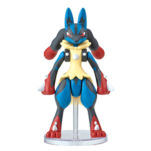 ポケットモンスター 組立可動！メガルカリオ・メガハッサム