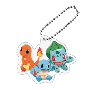 ポケットモンスター 旅立ちの3匹アクリルスイング