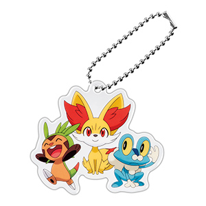 ポケットモンスター 旅立ちの3匹アクリルスイング