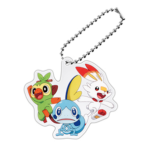 ポケットモンスター 旅立ちの3匹アクリルスイング