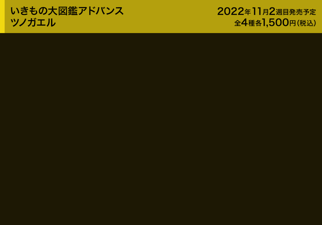 いきもの大図鑑アドバンス　ツノガエル