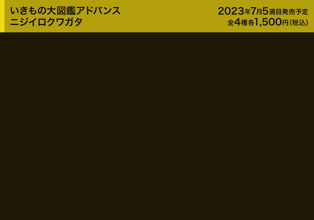 いきもの大図鑑アドバンス ニジイロクワガタ