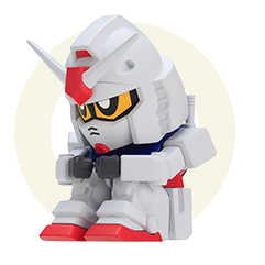 ガンダム（瞳有り）