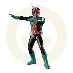 仮面ライダー旧2号　ルミナスユニット付