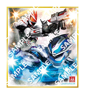 【ジャンボカードダス/フラットガシャポン】仮面ライダー色紙ART GPエディション２