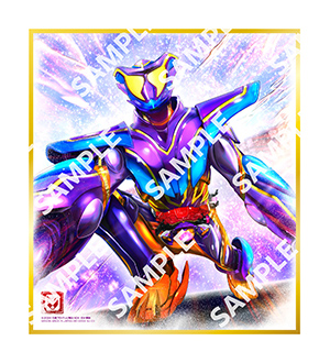 【フラットガシャポン】仮面ライダー色紙ART GP4