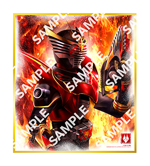 【フラットガシャポン】仮面ライダー色紙ART GP4