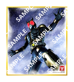 【フラットガシャポン】仮面ライダー色紙ART GP4