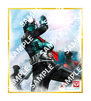 【フラットガシャポン】仮面ライダー色紙ART GP4