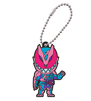 仮面ライダーシリーズ レジェンドライダーカプセルラバーマスコット６