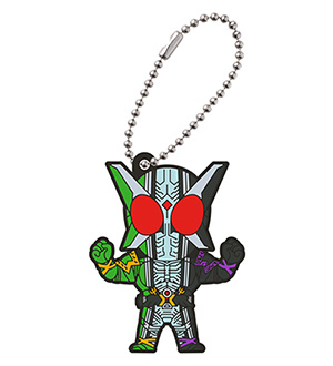 仮面ライダーシリーズ レジェンドライダーカプセルラバーマスコット６