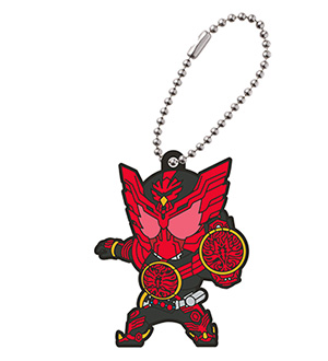 仮面ライダーシリーズ レジェンドライダーカプセルラバーマスコット６