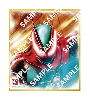 【フラットガシャポン】仮面ライダー色紙ART GP5