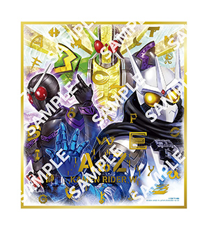 【フラットガシャポン】仮面ライダー色紙ART GP5