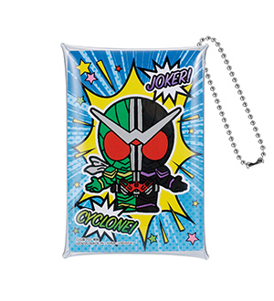 【フラットガシャポン】クリアポーチコレクション 仮面ライダー