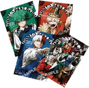 最強ガシャステーション特製 <ruby><rb>僕</rb><rt>ぼく</rt></ruby>のヒーローアカデミア クリアファイル2025