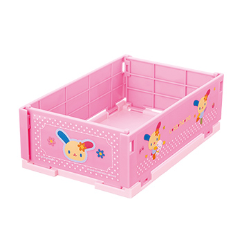 【フラットガシャポン】 サンリオキャラクターズ ミニおりたたみコンテナ