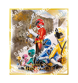 【フラットガシャポン】スーパー戦隊 色紙ART GP