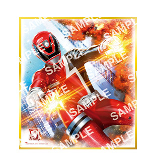 【フラットガシャポン】スーパー戦隊 色紙ART GP