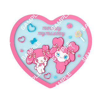 【フラットガシャポン】TWICE LOVELYS × SANRIO CHARACTERS クリアラバーコースター
