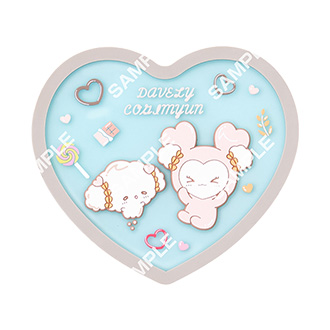 【フラットガシャポン】TWICE LOVELYS × SANRIO CHARACTERS クリアラバーコースター
